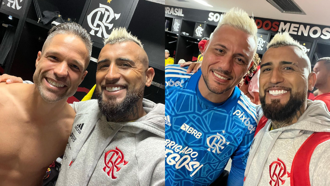 El emotivo mensaje de despedida de Arturo Vidal a Diego Ribas y Diego Alves