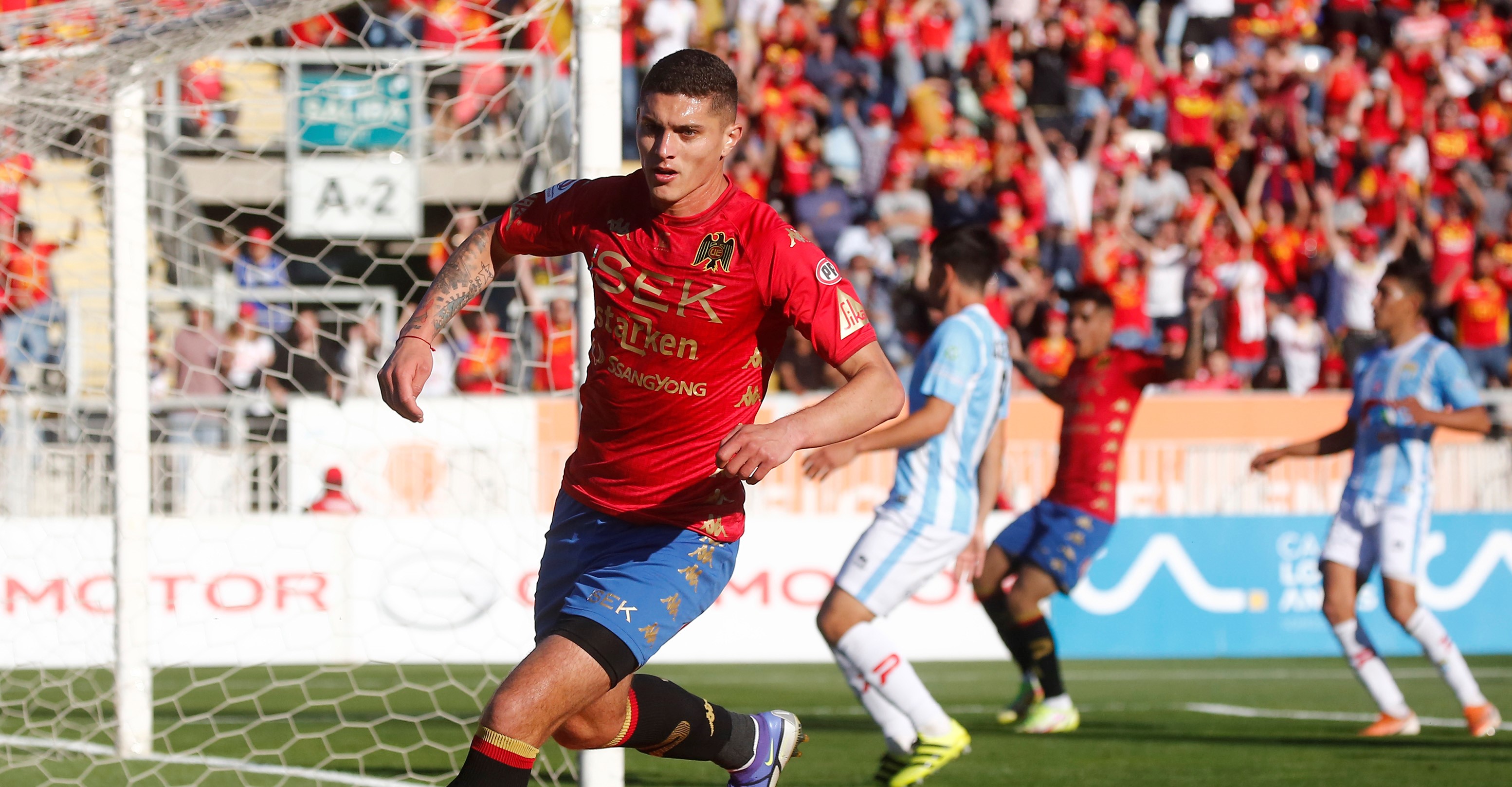 Leandro Garate adelantó a Unión Española ante Magallanes en la final de Copa Chile
