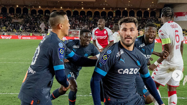 Marsella tumbó a Mónaco de Maripán con golazos de Alexis, Veretout y Kolasinac