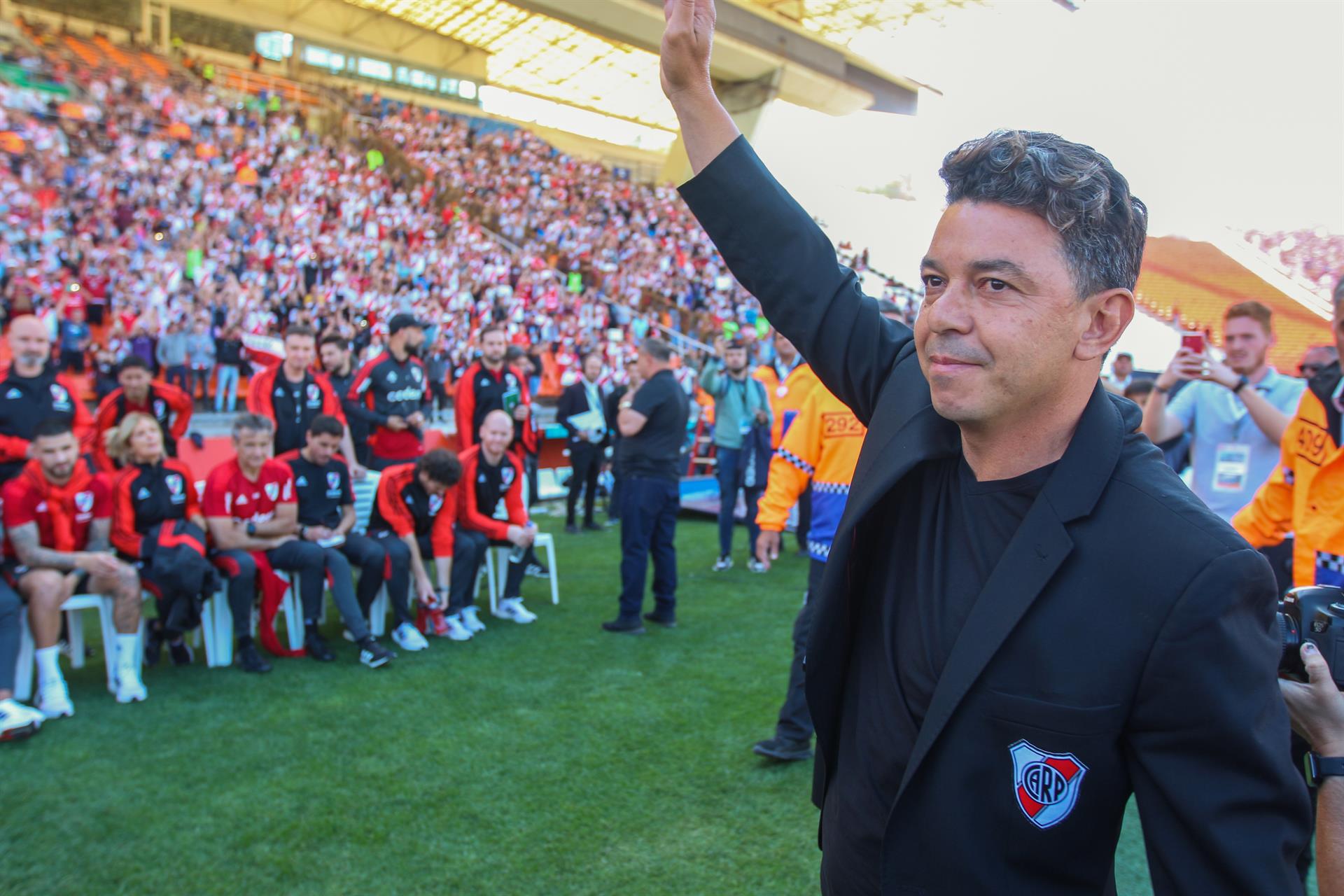 River Plate despidió a Marcelo Gallardo y Javier Pinola con goleada al Betis de Pellegrini