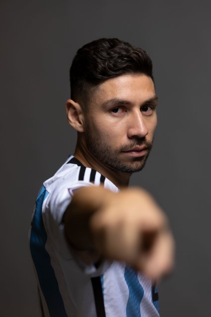 FIFA compartió fotos oficiales de futbolistas argentinos en Qatar 2022