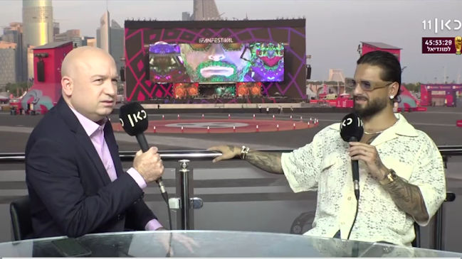 Maluma abandonó indignado entrevista ante pregunta por los derechos humanos en Qatar