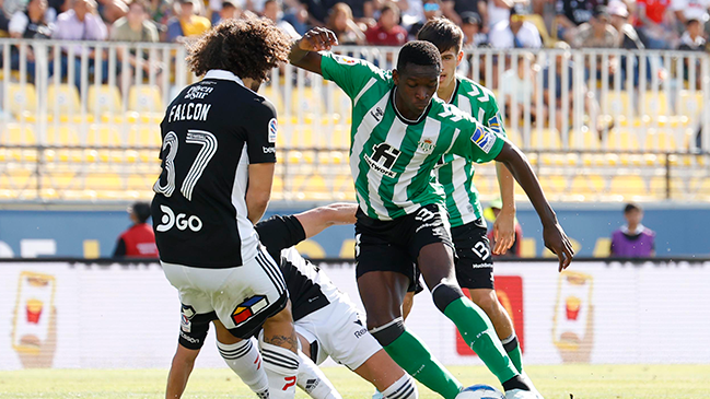 “Chilealbo”: Colo Colo venció nuevamente a Real Betis