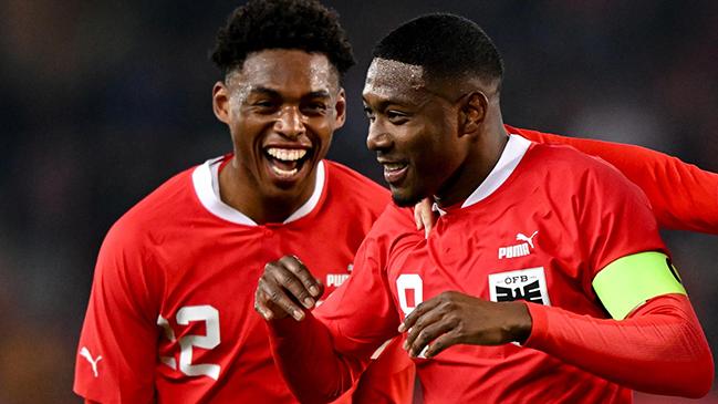 Alaba cerró con un golazo la victoria de Austria sobre Italia