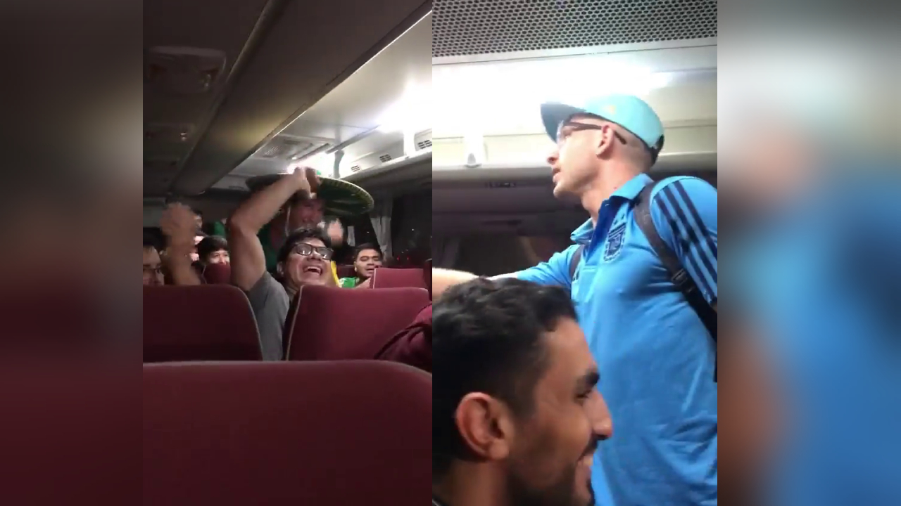 “En las Malvinas se habla inglés”: Mexicanos desataron molestia de un argentino con su cántico en Qatar