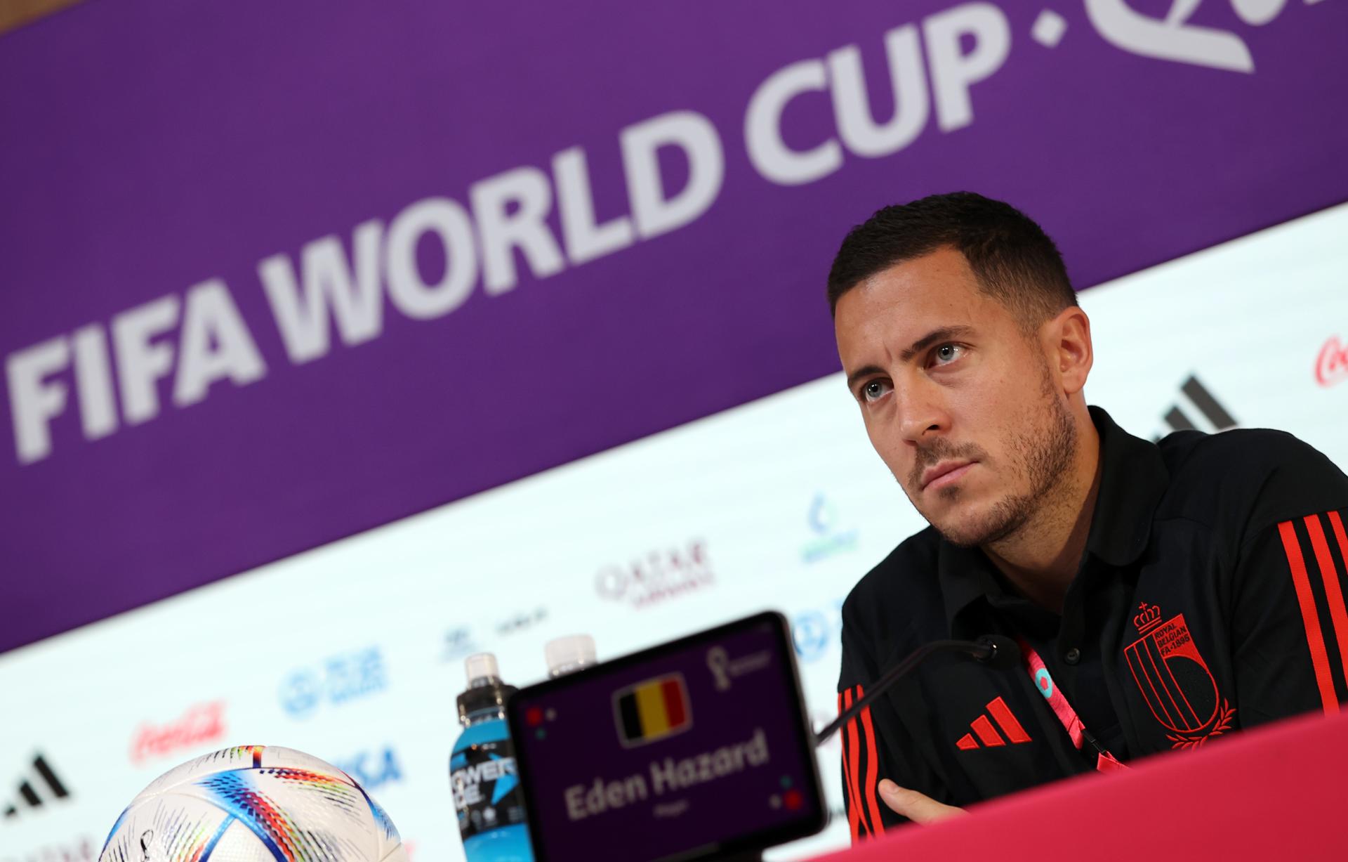 Eden Hazard previo al duelo con Marruecos: La recuperación va bien, tengo ganas de jugar