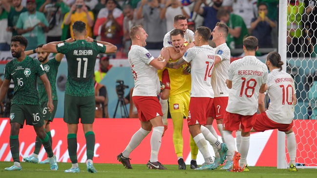 Polonia superó el ímpetu de Arabia Saudita y le metió presión a Argentina en Qatar 2022
