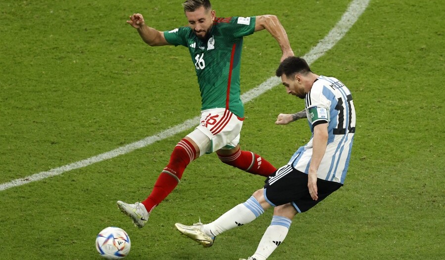 Lionel Messi marcó su segundo gol en Qatar 2022 con un espectacular remate ante México