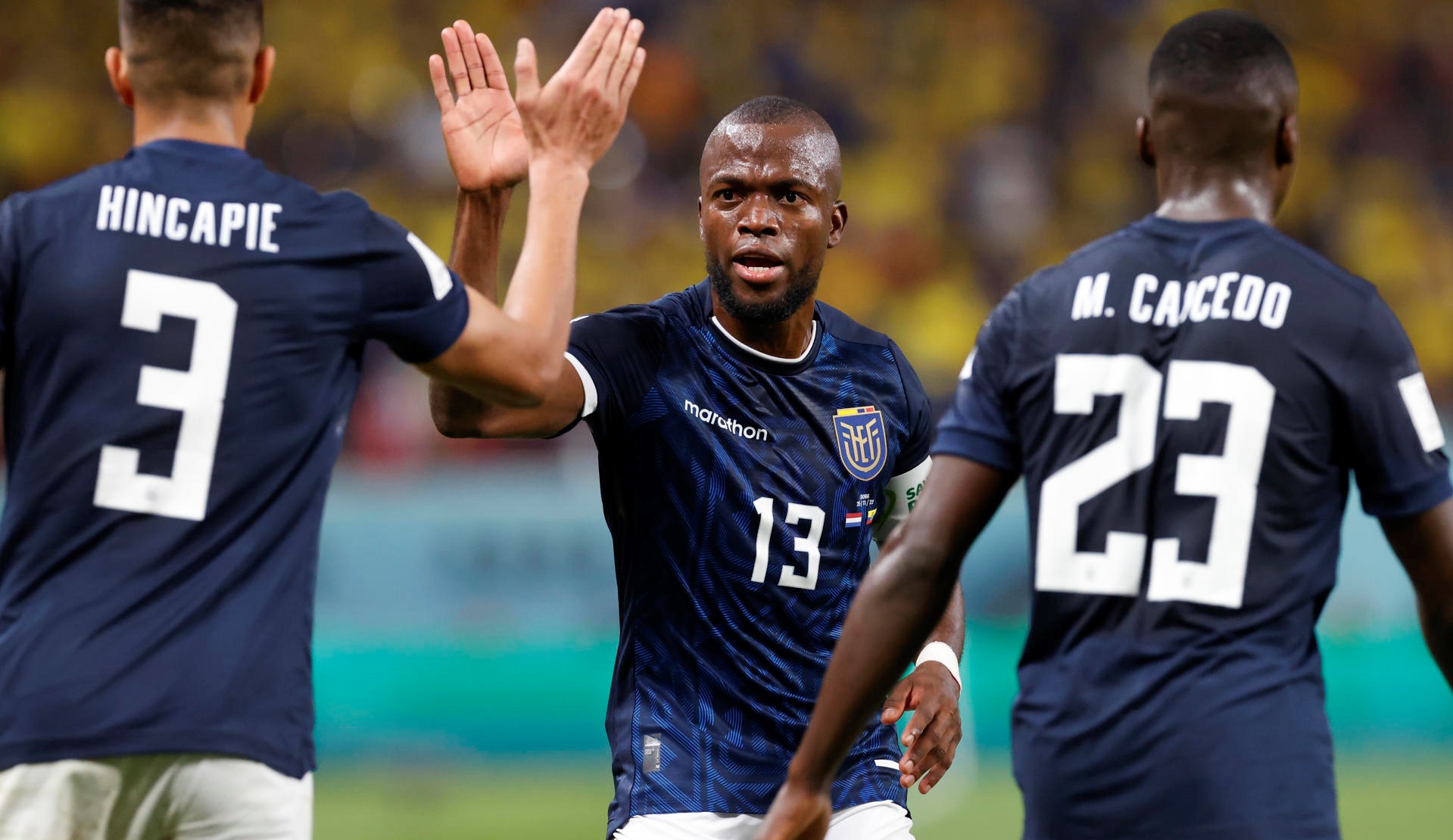 Enner Valencia confía en recuperarse para el partido crucial con Senegal