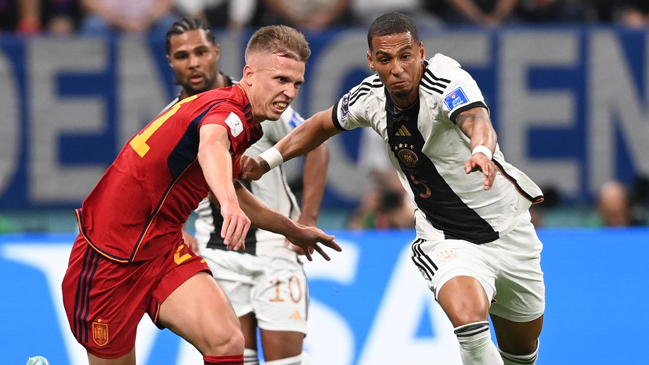 España tuvo una reñida igualdad con Alemania que le impidió escaparse en el Grupo E