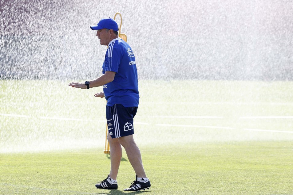 La primera jornada vespertina de trabajos que tuvo el microciclo de la Roja sub 23