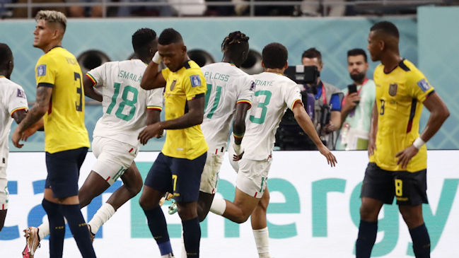Senegal se impuso en vibrante partido y eliminó a Ecuador del Mundial de Qatar