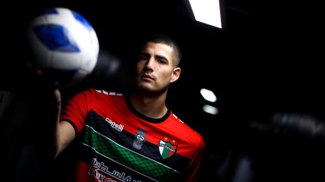 Gonzalo Collao fue anunciado como refuerzo de Palestino
