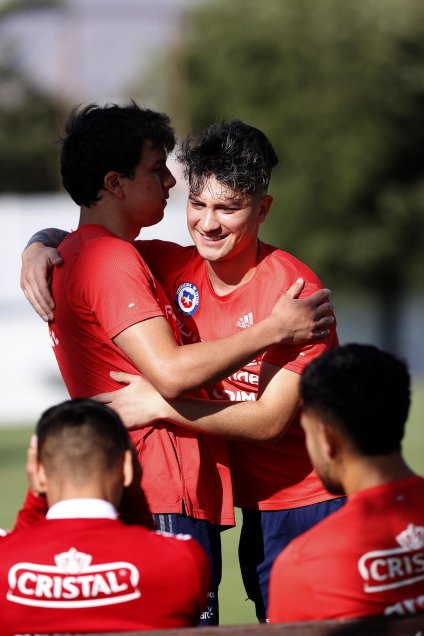 La selección sub 23 sigue con exigentes entrenamientos en “Juan Pinto Durán”