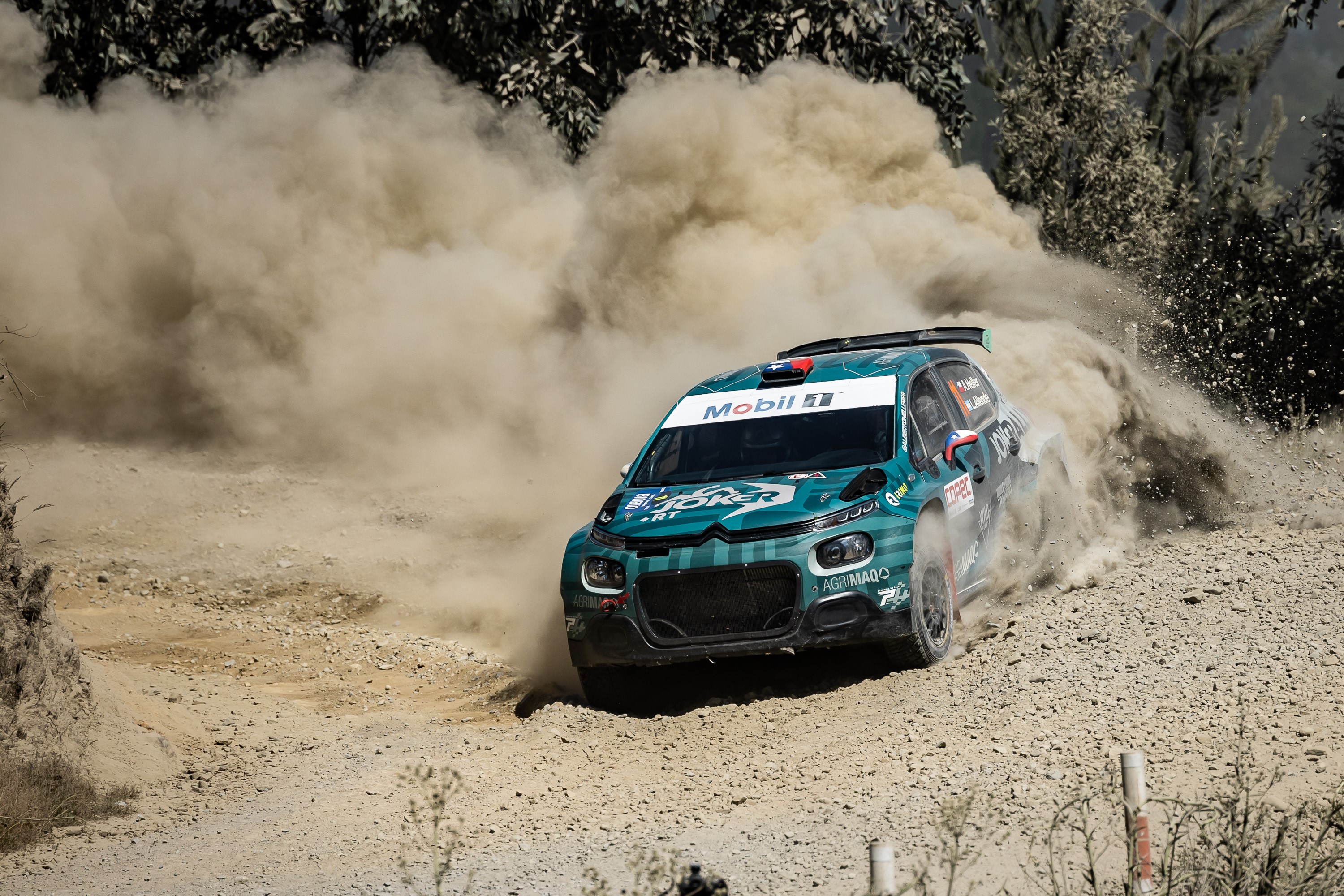 Alberto Heller y Patricio Muñoz se coronaron campeones del Rally Mobil en el Biobío