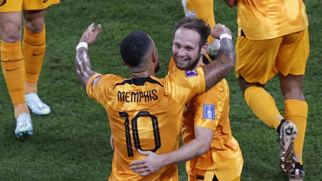 Otra buena jugada y Daley Blind aumentó para Países Bajos ante Estados Unidos