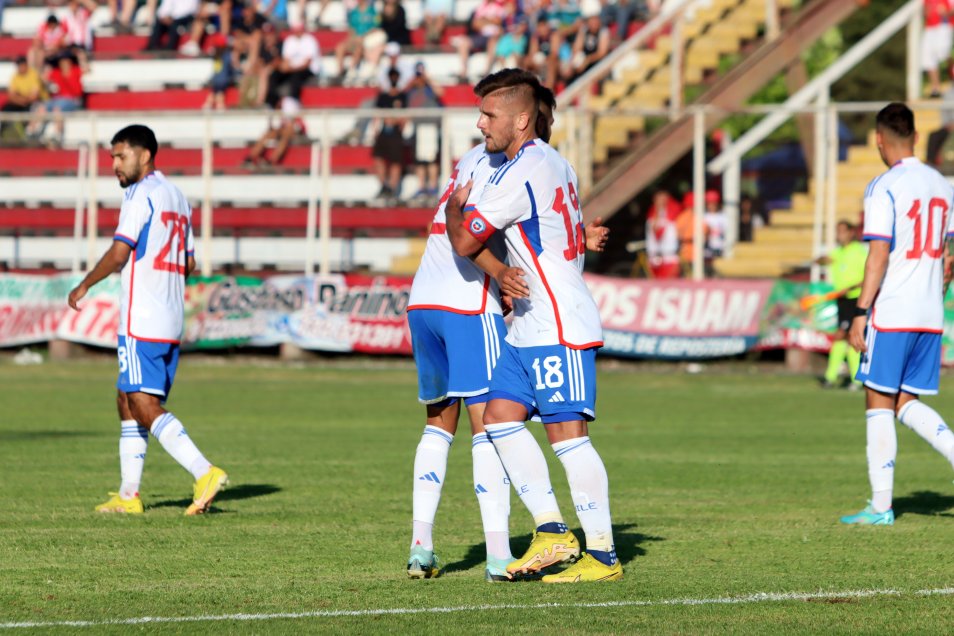 La Roja sub 23 arrolló a Deportes Linares en un partido amistoso