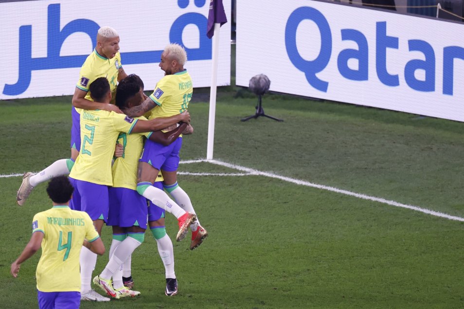 Brasil impuso su “jogo bonito” sobre Corea del Sur y se mantuvo a paso firme en el Mundial