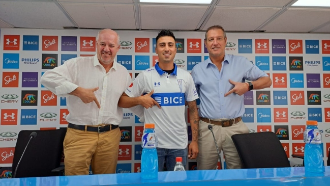 Byron Nieto fue presentado en la UC: Siempre me propuse volver