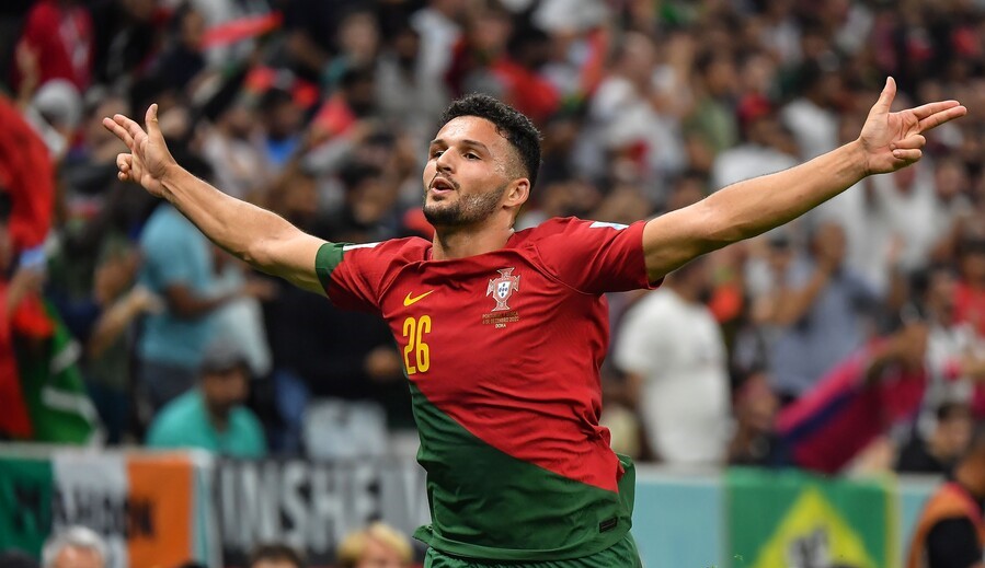 Goncalo Ramos marcó el primer “hat-trick” de Qatar 2022 y rompió varias marcas históricas