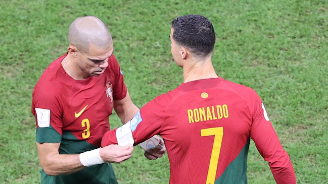 Pepe: Cristiano sabe que lo más importante para la selección es el equipo