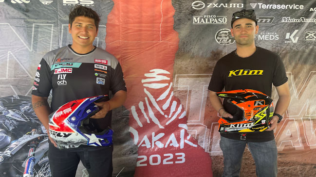 Patricio Cabrera se convierte en Leyenda del Dakar y apadrinará a Tomás de Gavardo