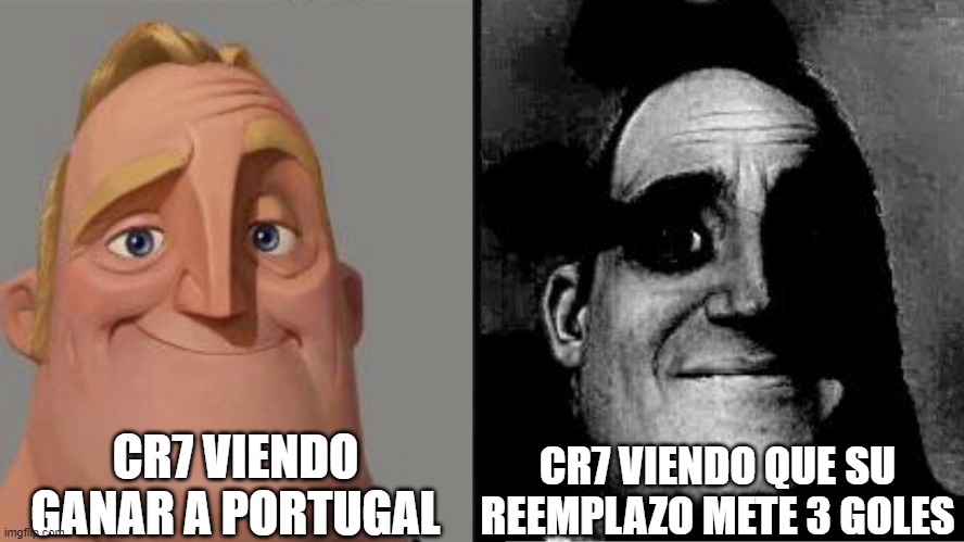 Los memes se burlaron de Cristiano por su suplencia en la goleada de Portugal a Suiza