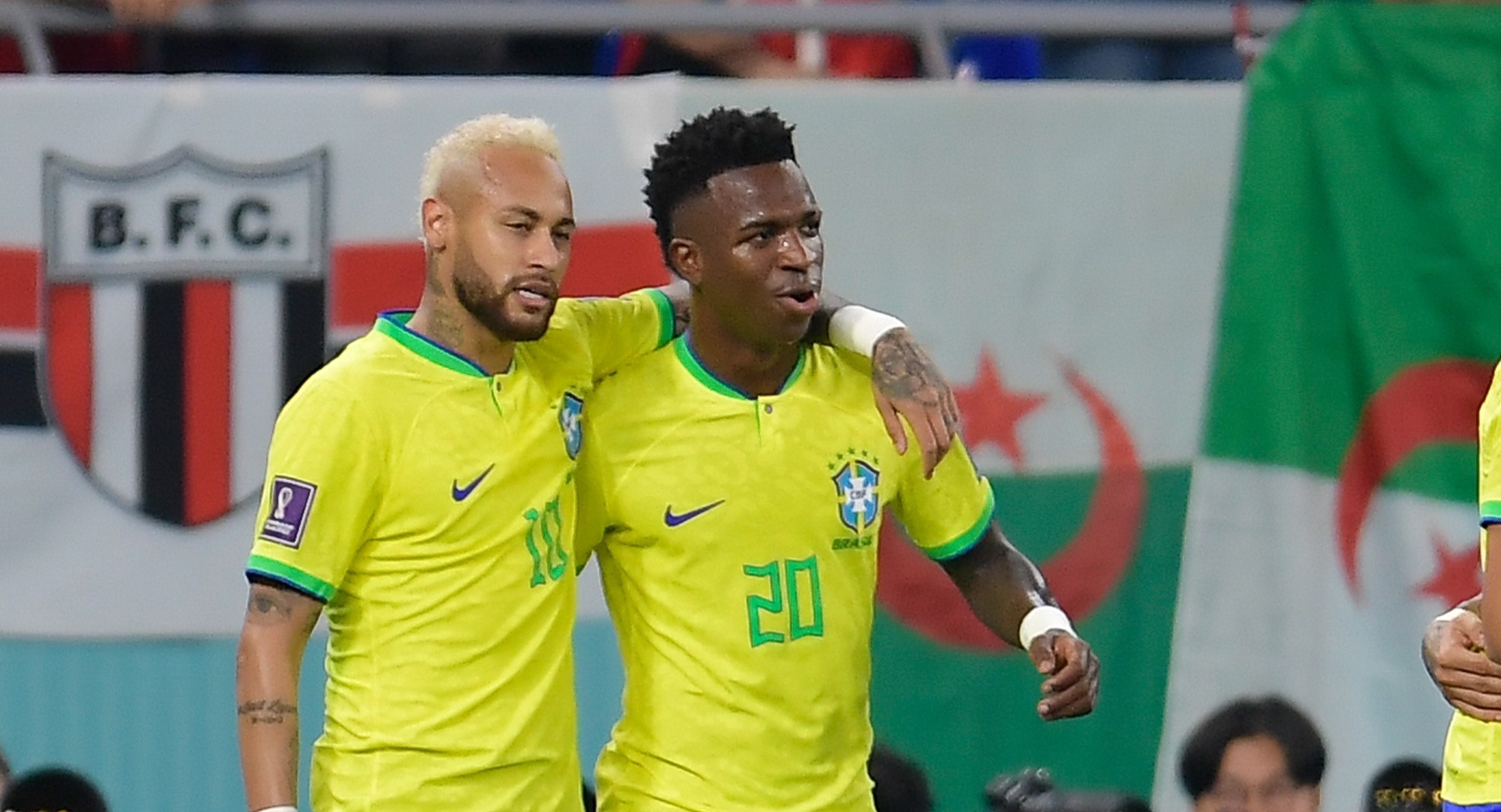 Vinicius llenó de elogios a Neymar: “Si Dios quiere, nos traerá la sexta Copa del Mundo”