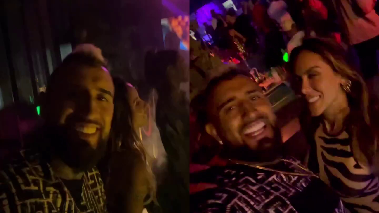 El carrete de Arturo Vidal junto a Sonia Isaza en Dubai