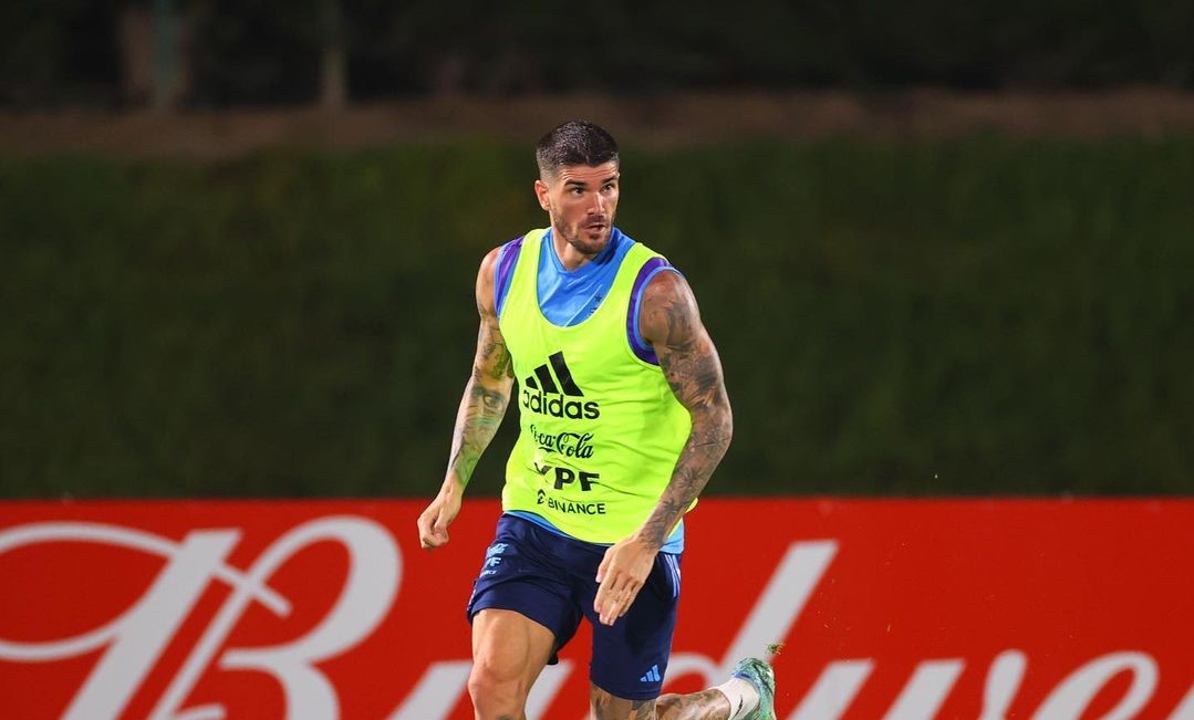 Rodrigo de Paul tranquilizó a argentinos de cara al duelo de cuartos: Todo está bien