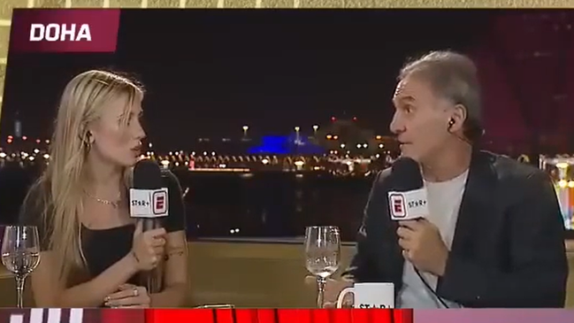 “No habías nacido”: Morena Beltrán y Oscar Ruggeri tuvieron tenso cruce por debate futbolero