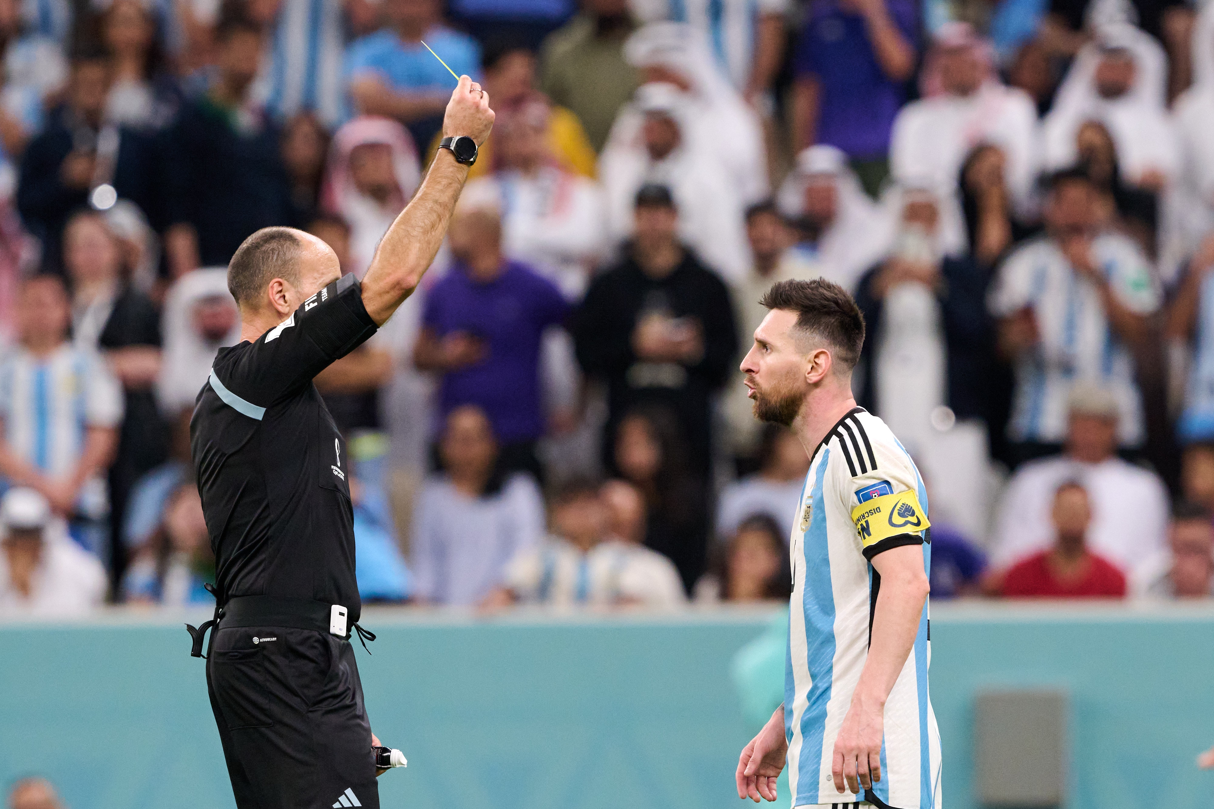 Messi quedó molesto con el arbitraje: La FIFA lo tiene que ver, no pueden poner a uno que no esté a la altura