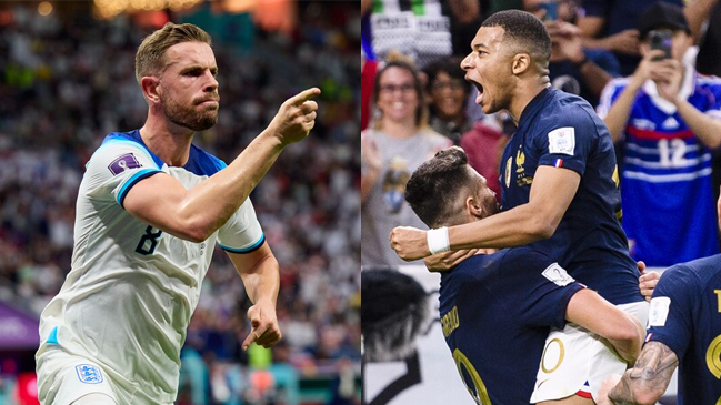 Inglaterra y Francia miden fuerzas en un duelo de potencias con las semifinales en el horizonte