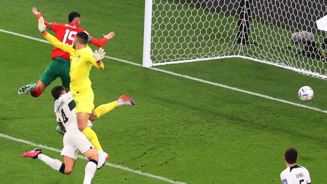 Marruecos sorprendió y dio un duro golpe a Portugal antes del descanso en Qatar 2022