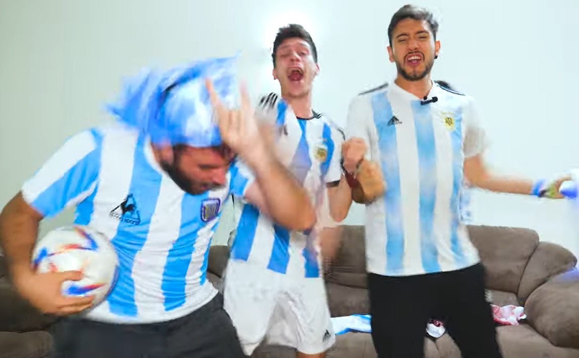 Del sufrimiento a la euforia total: Los Displicentes vibraron con el avance de Argentina en Qatar 2022