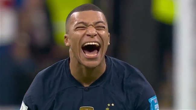 Mbappé se robó las miradas con su animado festejo ante el penal errado de Kane