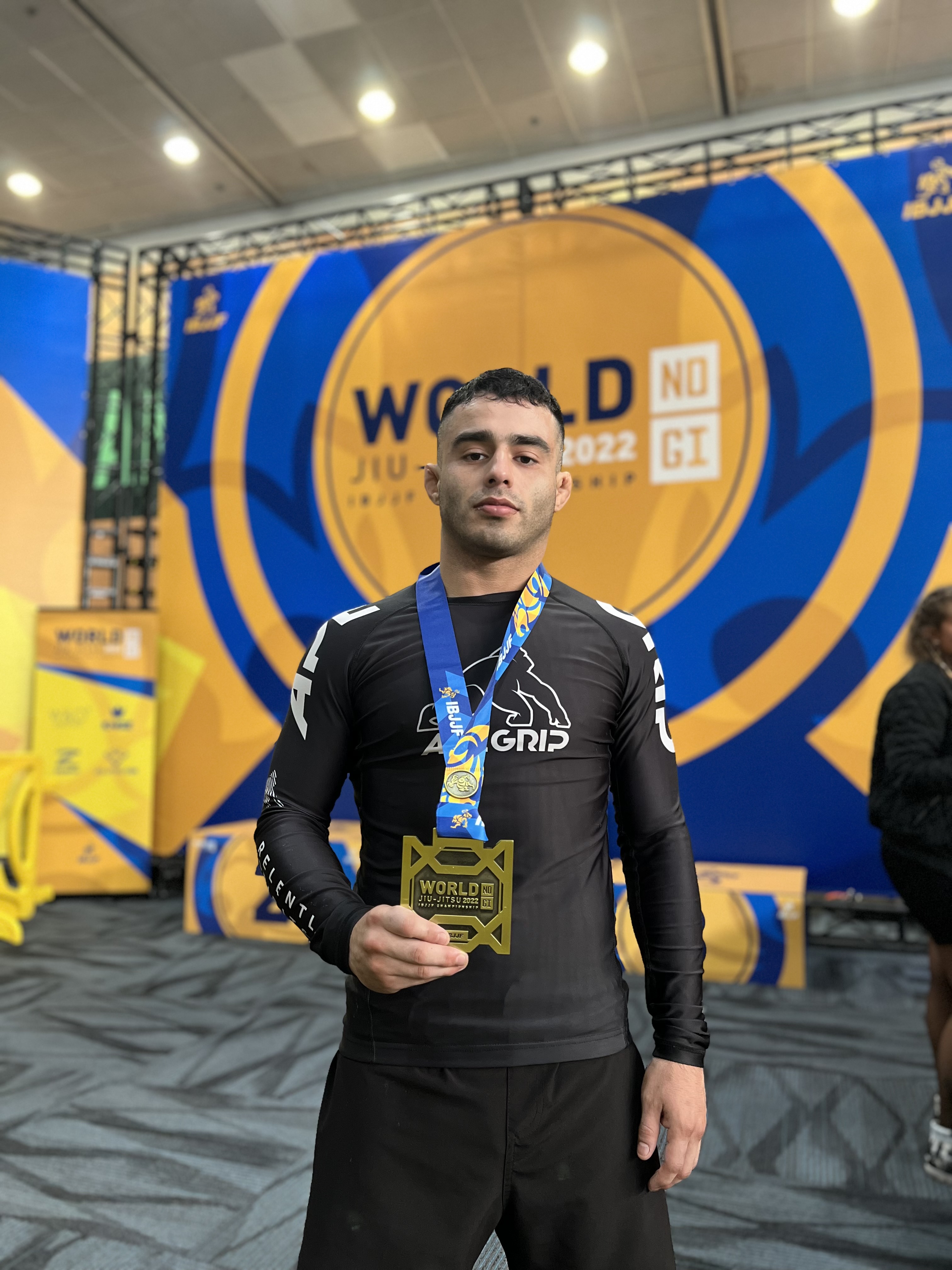 Chileno Nicolás Ponce logró un tercer lugar en Mundial NOGI de Jiu Jitsu