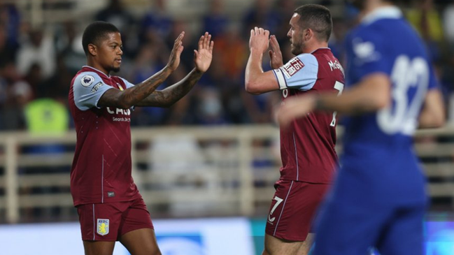 Aston Villa sorprendió a Chelsea en el arranque para ganar su partido amistoso