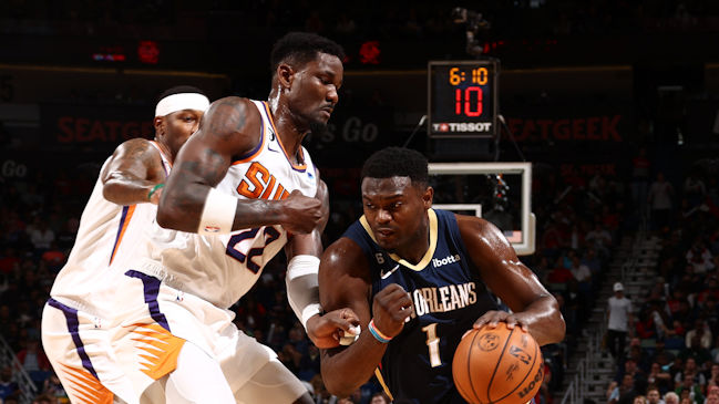 New Orleans Pelicans derrotó a Phoenix Suns con un inspirado Williamson y son líderes del Oeste