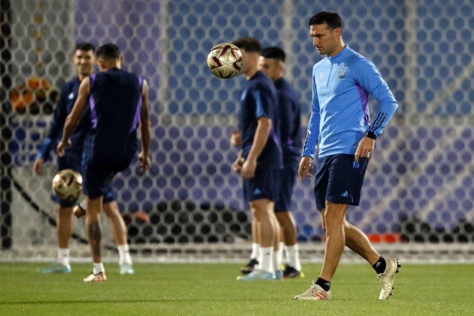 Messi se robó la película en el último ensayo de Argentina antes de la semifinal con Croacia