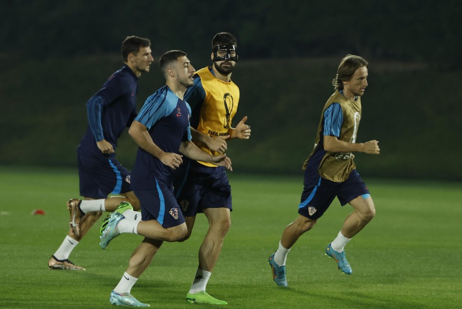 Modric está listo: Croacia entrenó en la previa del crucial duelo contra Argentina en Qatar 2022