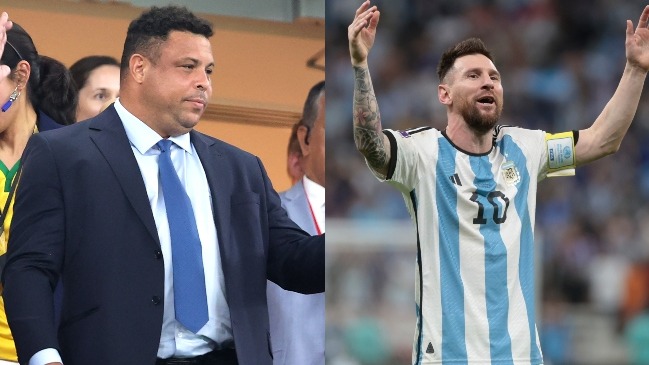Ronaldo: Estaría feliz por Messi si gana el Mundial
