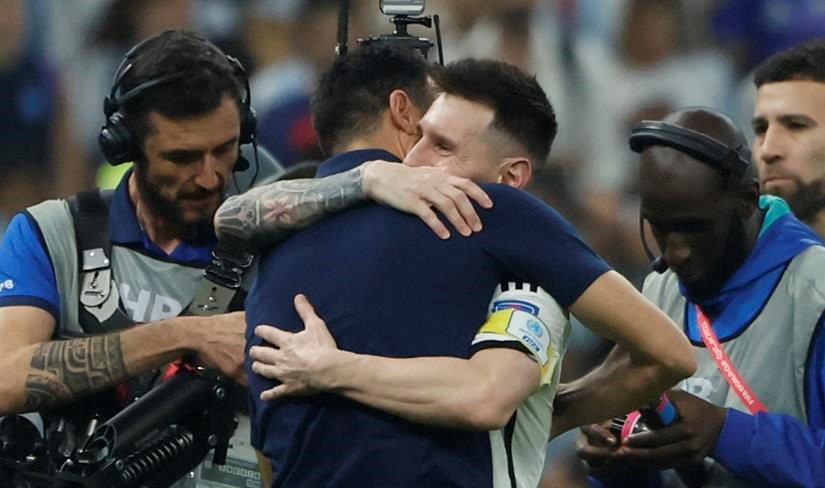 Lionel Scaloni tras alcanzar la final: “Messi es el mejor de la historia, no tengo ninguna duda”
