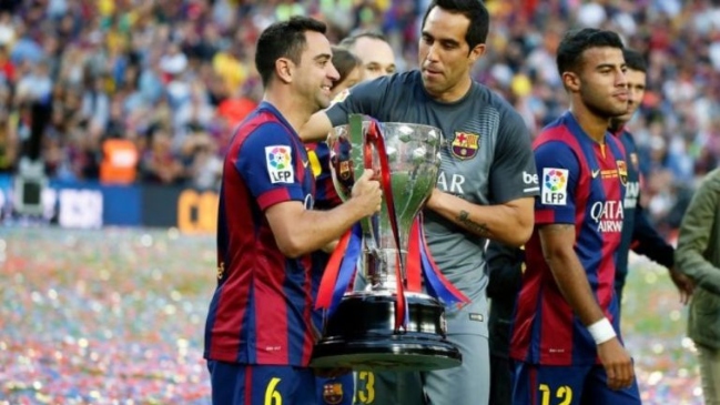 Xavi recordó a Claudio Bravo: Me daba mucha seguridad, es fantástico con los pies