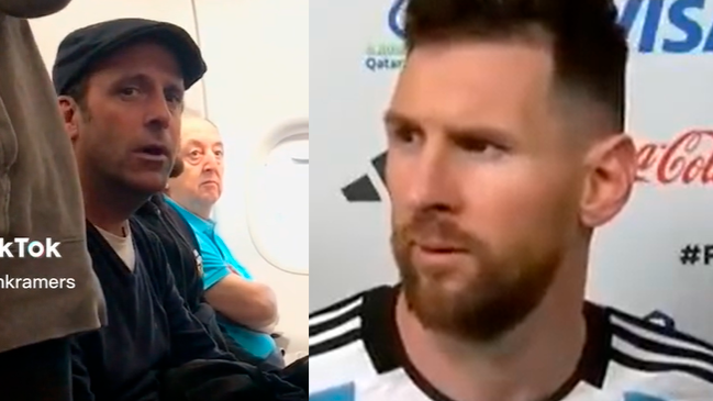 Stefan Kramer imitó el “¿Qué mirás, bobo?” de Messi