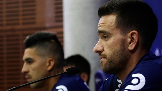 La presentación de Matías Zaldivia y Leandro Fernández en Universidad de Chile
