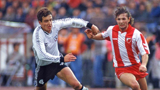 El día que Sinisa Mihajlovic jugó ante Colo Colo con Estrella Roja de Belgrado