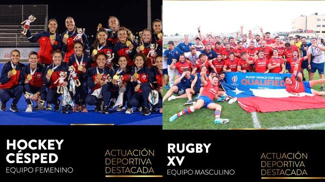 Gala Olímpica: Las Diablas y los Cóndores se llevaron el premio a mejores deportistas del 2022