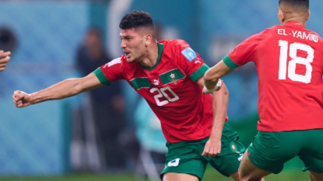 Achraf Dari respondió rápido para Marruecos ante Croacia