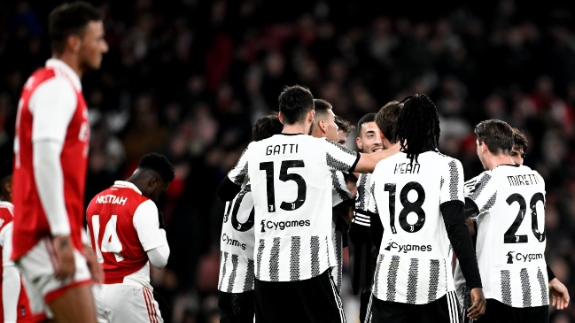 Juventus se impuso a domicilio a Arsenal con dos autogoles